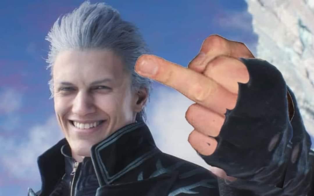 Devil May Cry Vergil smiling fuck you.JPG