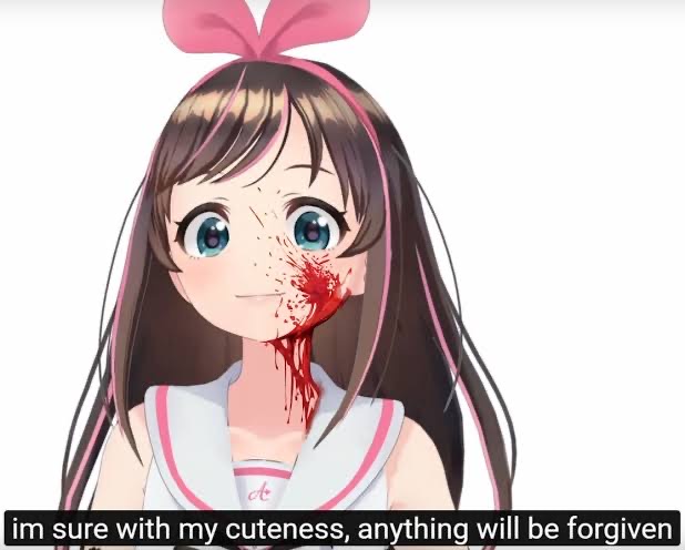 Kizuna Ai I'm sure with my cuteness, anything will be forgiven.JPG