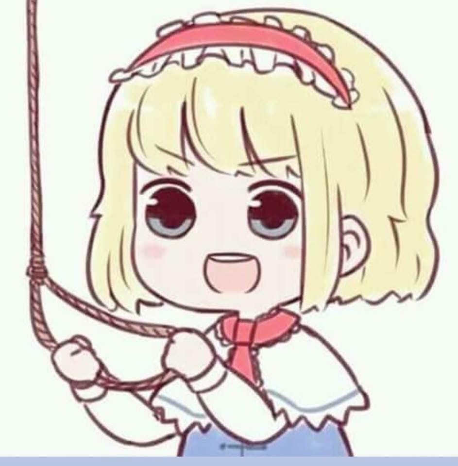 Touhou Alice commiting suicide.JPG